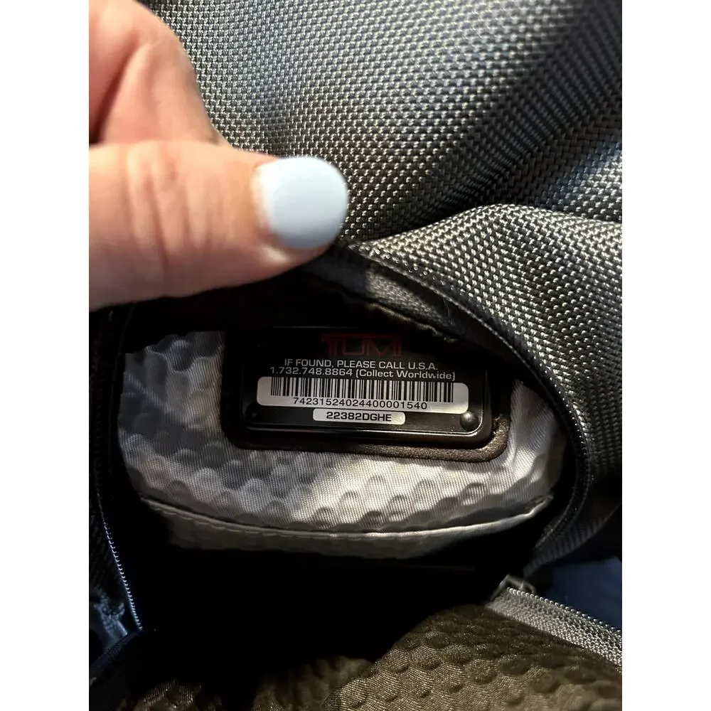 Tumi Alpha Bravo Backpack Grey Brown